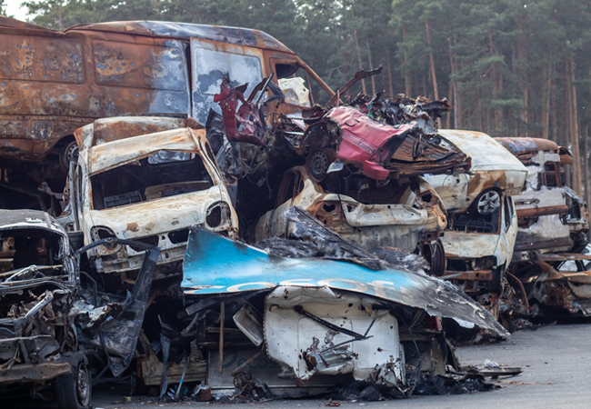 Destruction du véhicule à Paris et Ile de France
