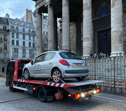 Remorquage voiture